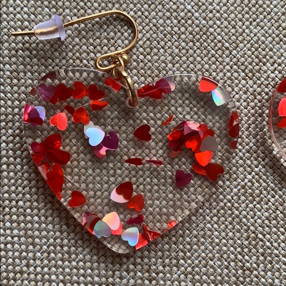 Heart Earrings - Picture 5 of 5